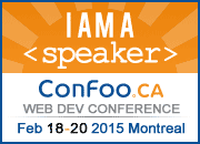 ConFoo. February 18 - February 20, 2015 | Montreal, Canada